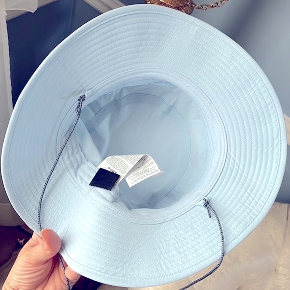Brand New The North Face Class V Brimmer Bucket Hat Beta Blue UPF 40+ Protection - Picture 11 of 15